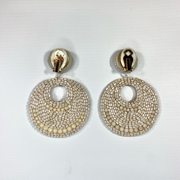 Kenneth Lane beaded earrings - Picture 4 of 6